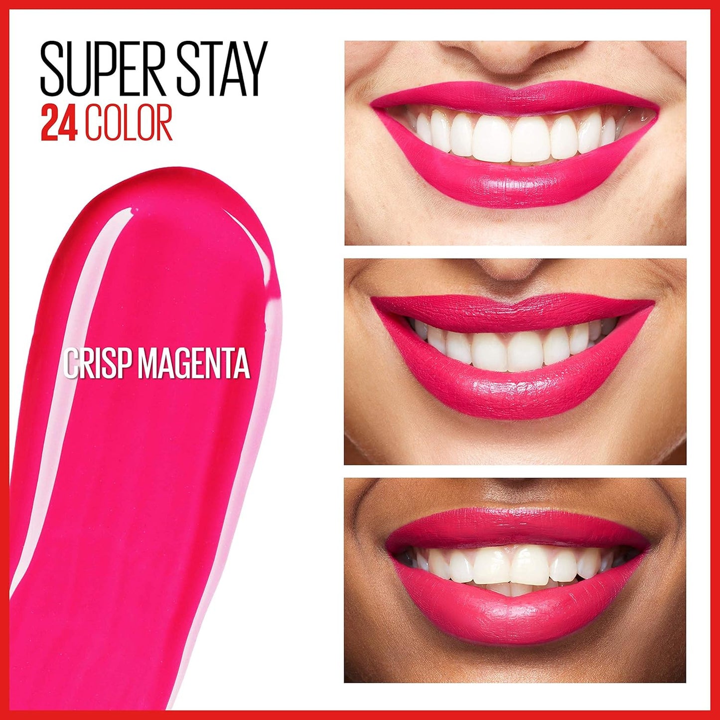 Super Stay 24, 2-Step Liquid Lipstick Makeup, Long Lasting Highly Pigmented Colo