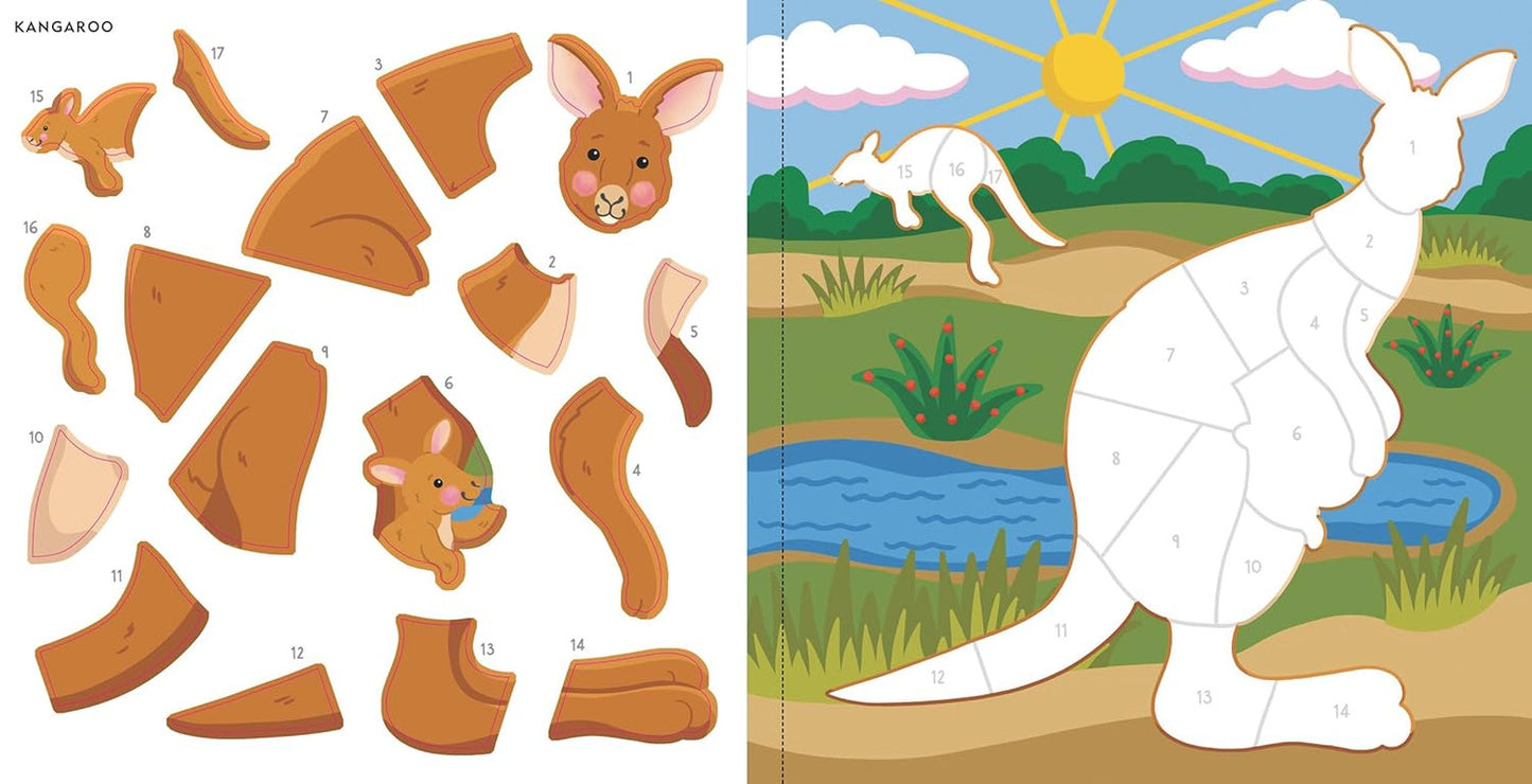 My First Color-By-Sticker - Furry Friends