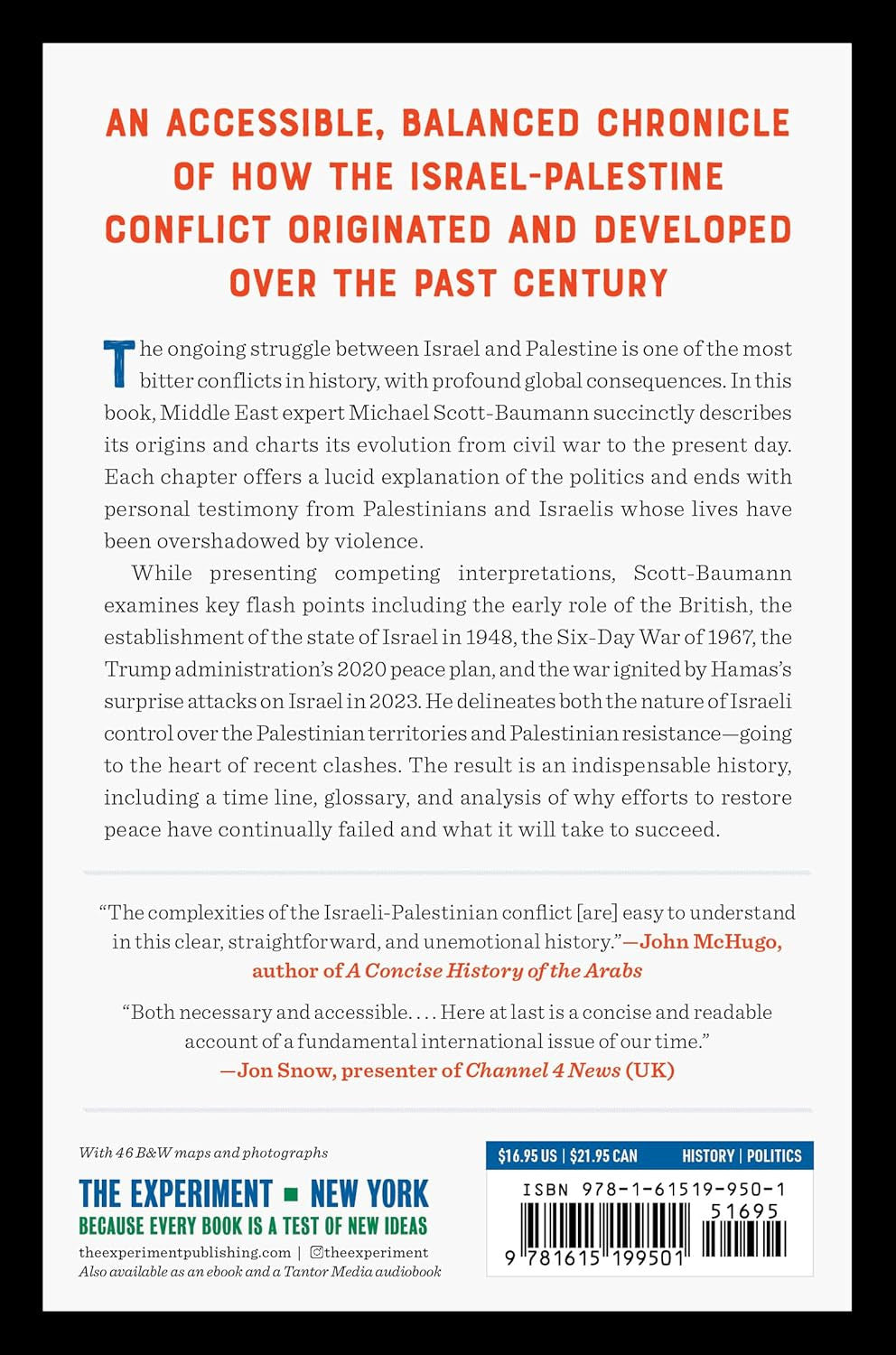 The Shortest History of Israel and Palestine: from Zionism to Intifadas and the