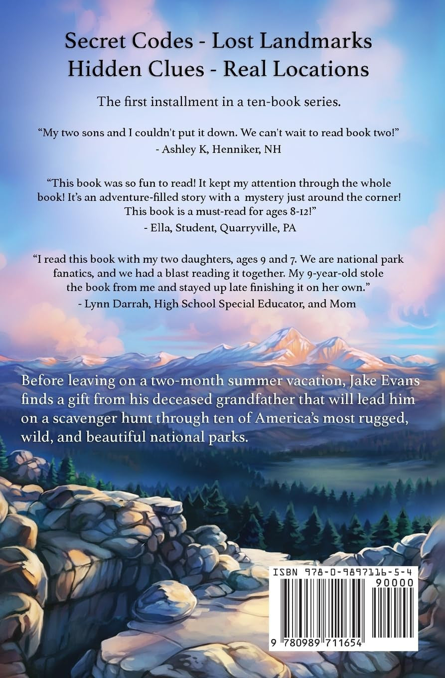 Mystery in Rocky Mountain National Park (National Park Mystery Series)