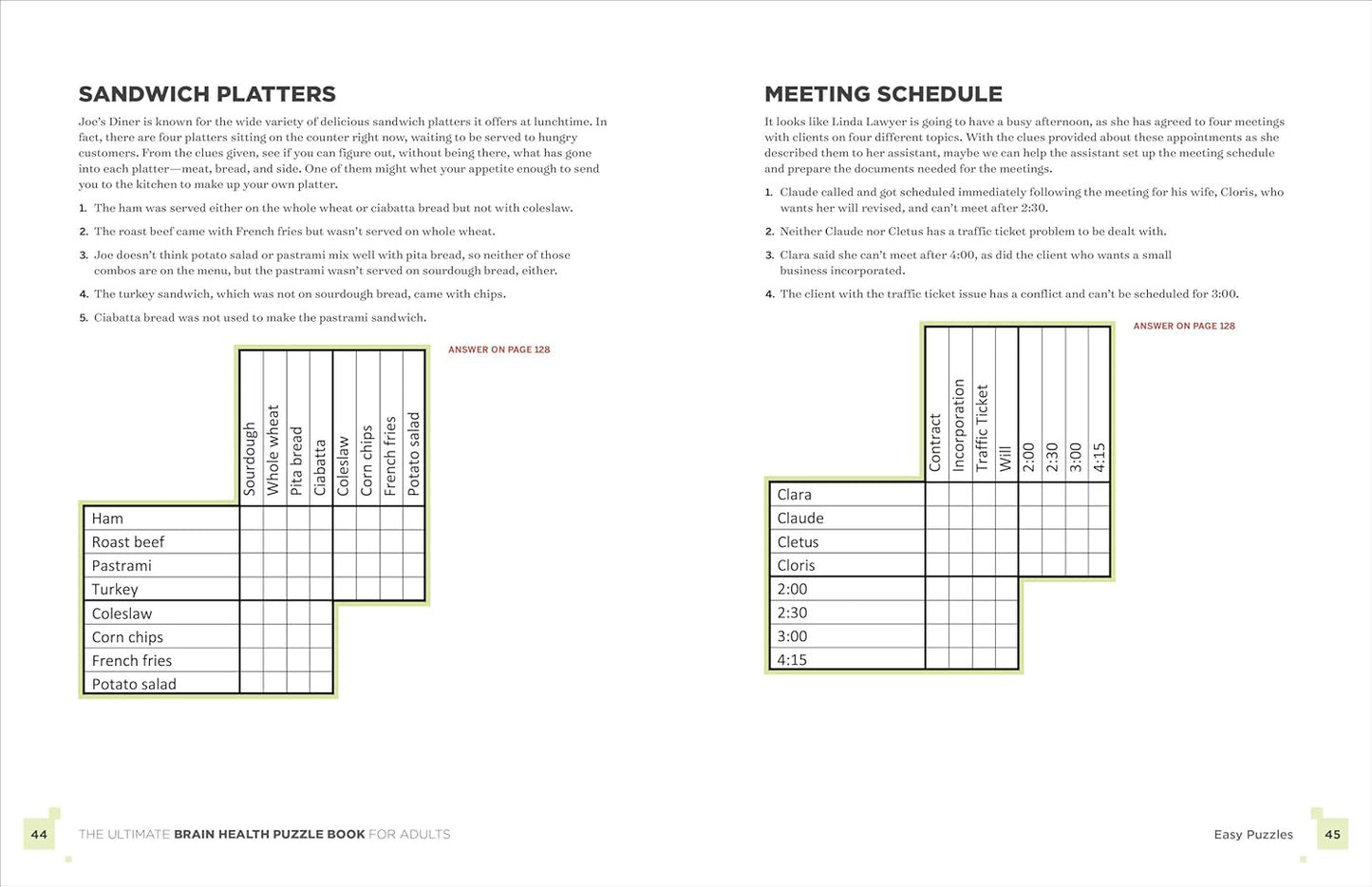 The Ultimate Brain Health Puzzle Book for Adults: Crosswords, Sudoku, Cryptogram