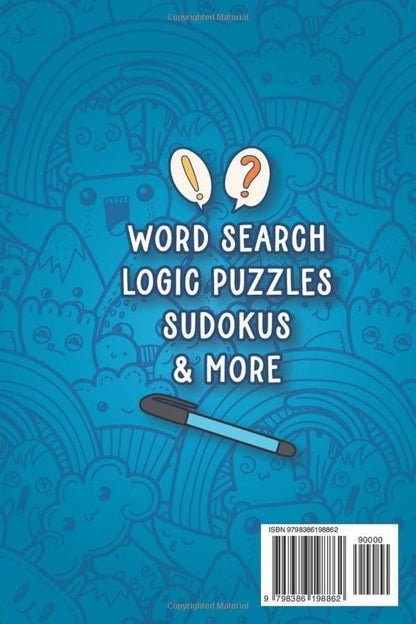 The Ultimate Puzzle Book for Teens 2: Activity Book with Brain Teasers, Word Sea