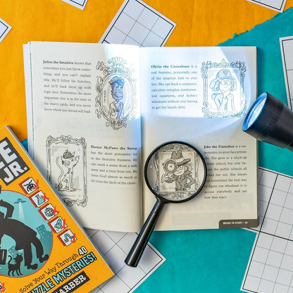 Murdle Jr.: Ready, Set, Solve!: Solve Your Way through 40 Puzzle Mysteries! (Mur