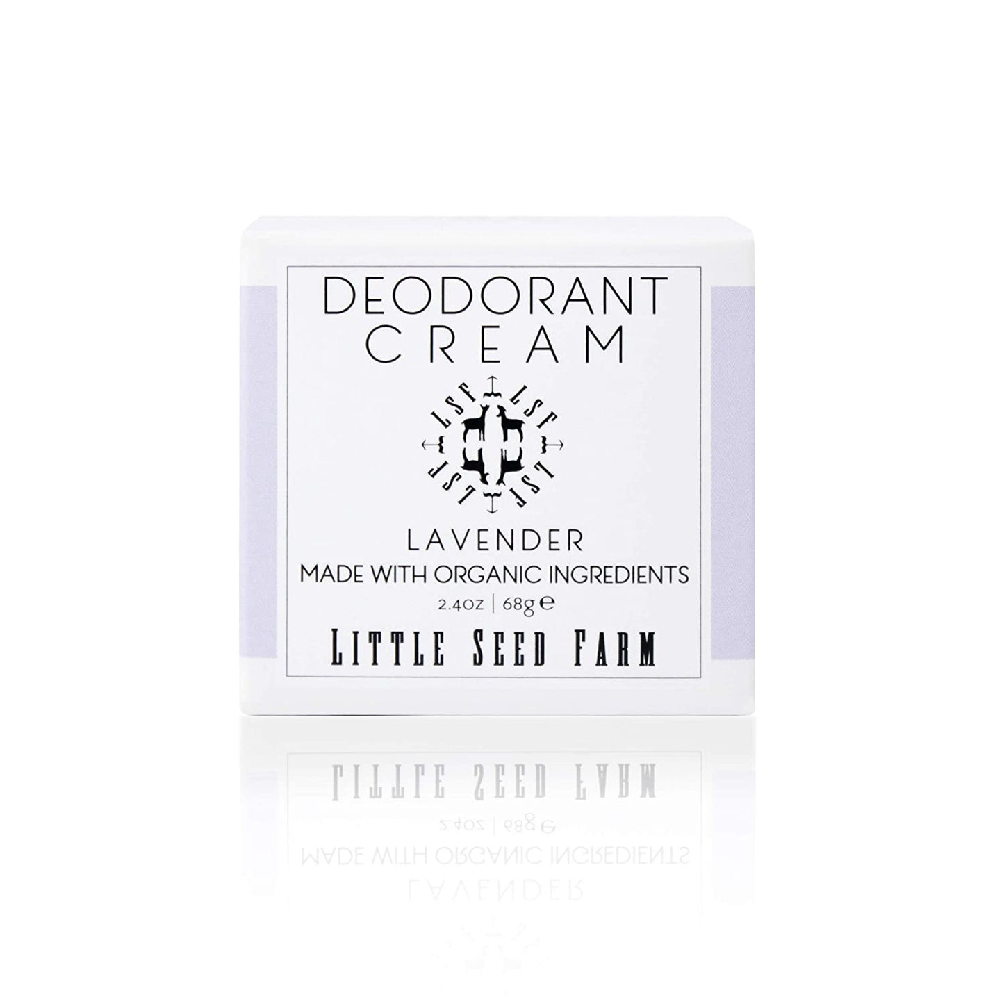 All Natural Deodorant Cream, Aluminum Free Deodorant for Women or Men, 2.4 Ounce