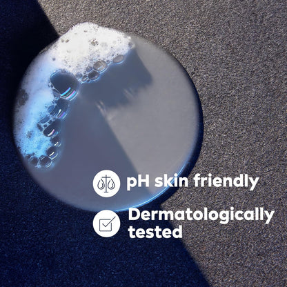 Active Clean Body Wash with Natural Charcoal for Normal to Oily Skin, 3-In-1 Cha