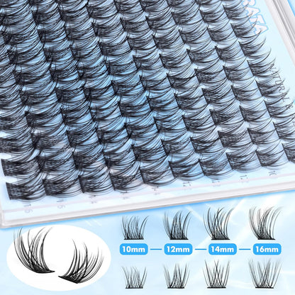 Natural Lash Clusters Kit Wispy Lash Extension Kit Cluster Eyelash Extensions Ki