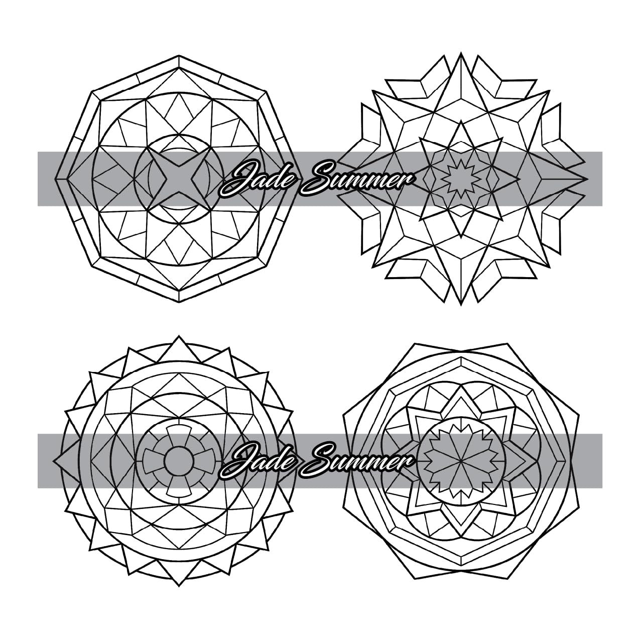 100 Mini Mandalas: a Mandala Coloring Book for Adults and Kids with Easy, Cute,
