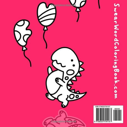 Swearing Is Caring: Bold and Easy Adult Coloring Book (Bold and Easy Coloring Bo