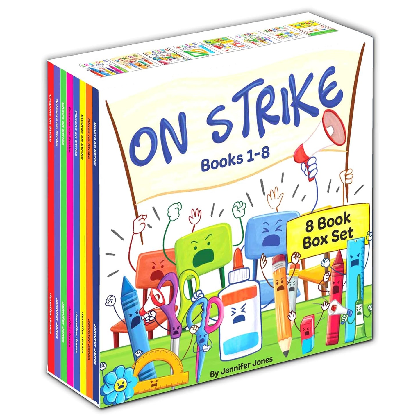 On Strike Box Set, Books 1-8: Pencils on Strike, Swings on Strike, Chairs on Str