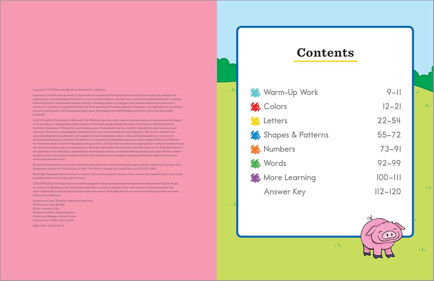 My Preschool Workbook: 101 Games & Activities That Prepare Your Child for School