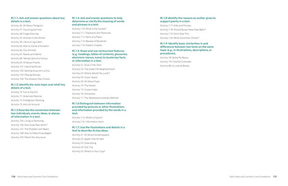 The Big Book of Reading Comprehension Activities, Grade 1: 120 Activities for Af