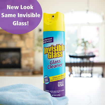 91160 Premium Glass and Window Cleaner for Auto and Home Cleans Glass, Windows,