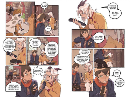 Through the Moon: a Graphic Novel (The Dragon Prince Graphic Novel #1)