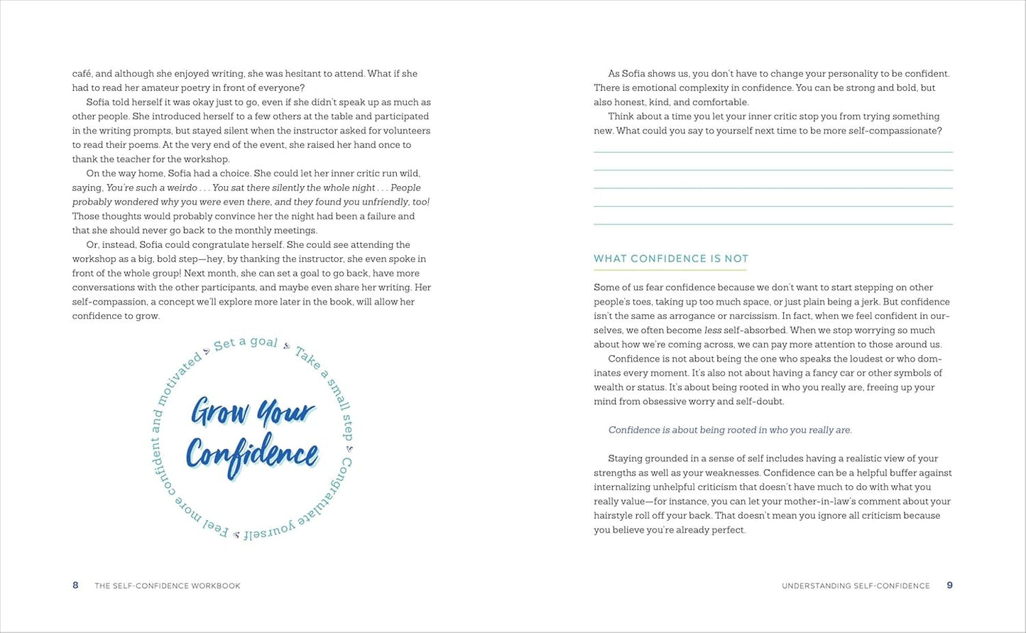 The Self-Confidence Workbook: a Guide to Overcoming Self-Doubt and Improving Sel