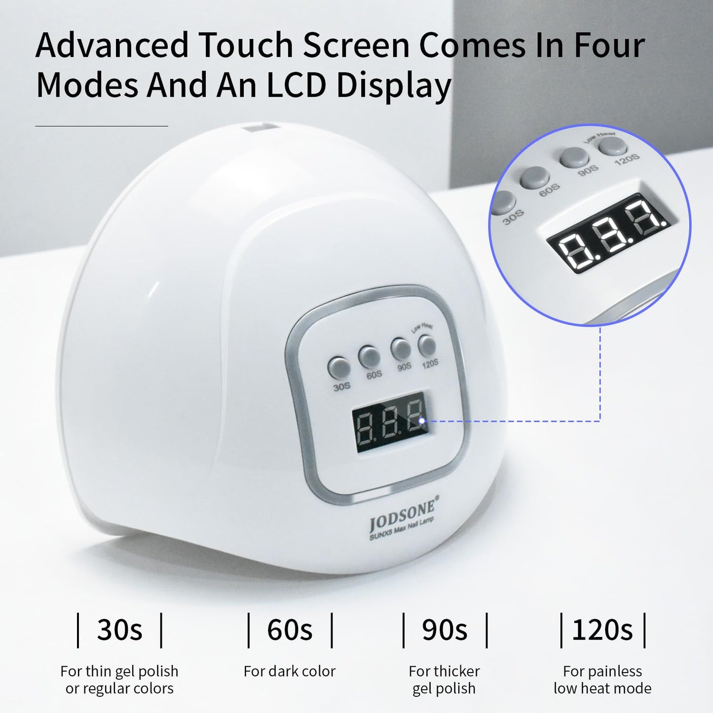 U V LED Nail Lamp, Nail Dryer for Gel Polish, Led Light with Automatic Sensor &