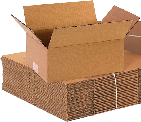 12 X 8 X 5 Corrugated Cardboard Boxes, Small 12"L X 8"W X 5"H, Pack of 25 | Ship