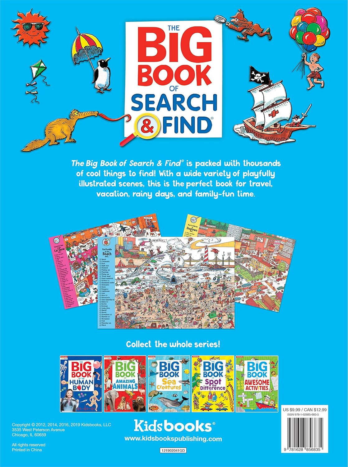 The Big Book of Search & Find - Fun Hidden Object Game for Kids | Boosts Focus &