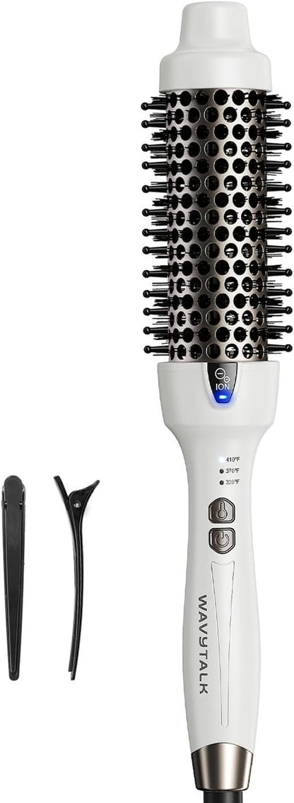 Thermal Brush, 1.5 Inch Ionic Thermal round Brush Makes Hair Smoother Get Natura
