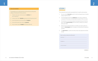 The Vocabulary Workbook for 6Th Grade: Weekly Activities to Boost Your Word Powe