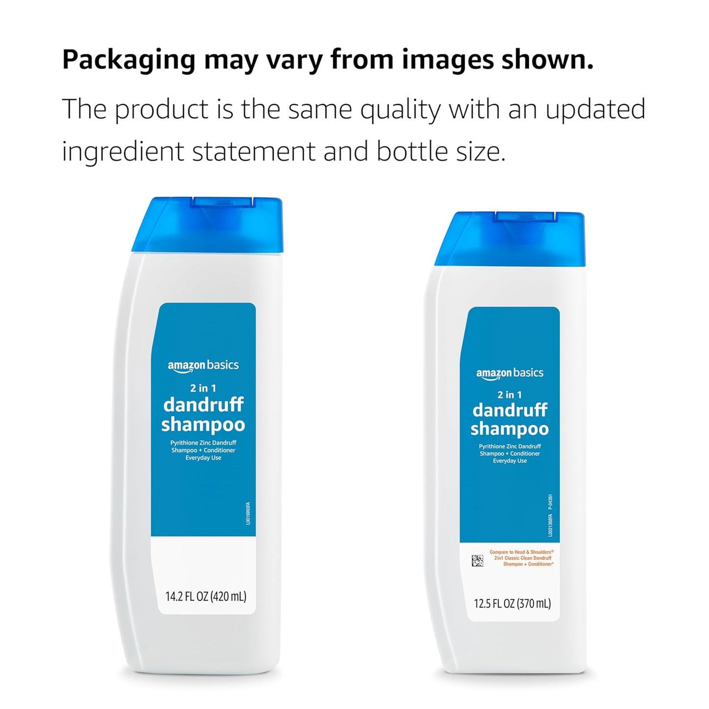 2-In-1 Dandruff Shampoo and Conditioner, Gentle, Ph Balanced, 12.5 Fl Oz (Pack o