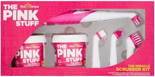 - the Pink Stuff - the Miracle Scrubber Kit - 2 Tubs of the Miracle Cleaning Pas