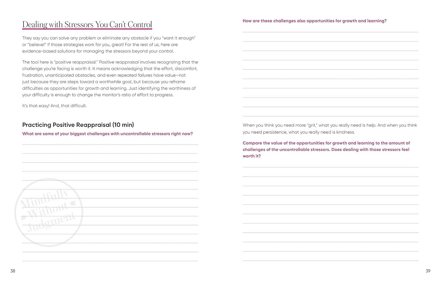 The Burnout Workbook: Advice and Exercises to Help You Unlock the Stress Cycle