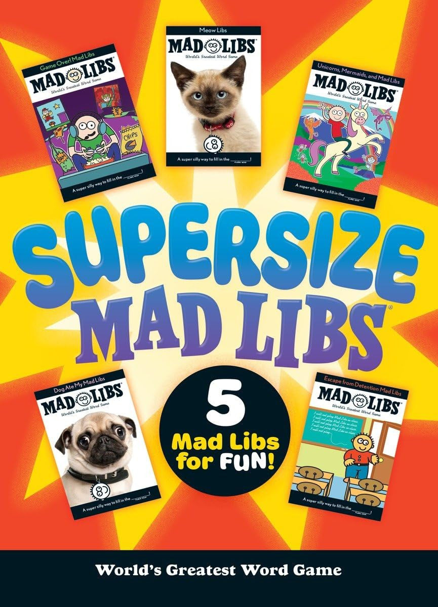 Supersize Mad Libs: over 100 Stories in One!