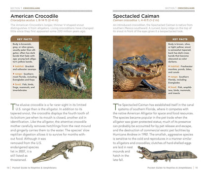 National Geographic Pocket Guide to Reptiles and Amphibians of North America