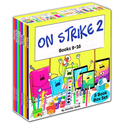 On Strike Box Set 2, Books 9-16: Books on Strike, Tablets on Strike, Paints on S
