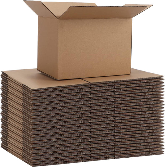 40 Packs 7X5X5 Shipping Boxes Corrugated Cardboard Boxes Mailers Shipping Box fo