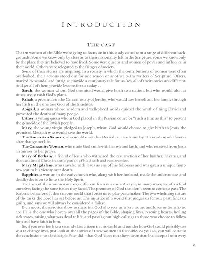 Ten Women of the Bible Updated Edition: How God Used Imperfect People to Change