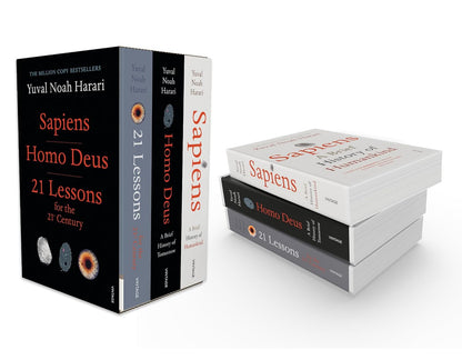 Yuval Noah Harari Box Set (Sapiens, Homo Deus, 21 Lessons for 21St Century) (Lea