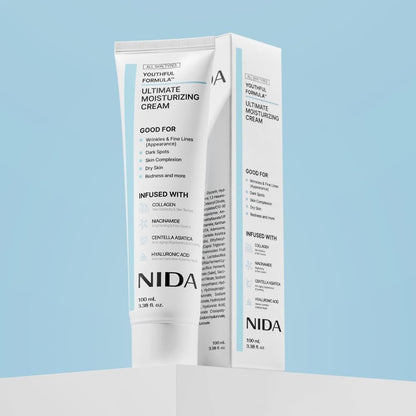 Youthful Formula™ Ultimate Moisturizing Cream | Centella Asiatica, Niacinamide,
