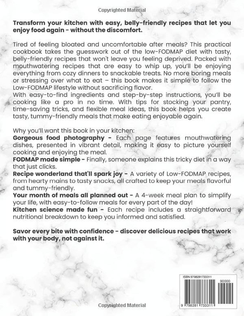 The Super Easy Low-Fodmap Diet Cookbook: 2000 Days of Fast IBS Relief Recipes to