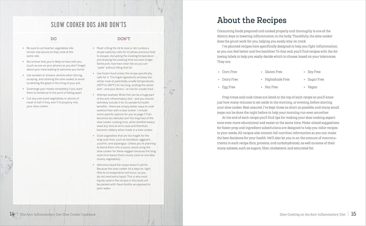 The Anti-Inflammatory Diet Slow Cooker Cookbook: Prep-And-Go Recipes for Long-Te