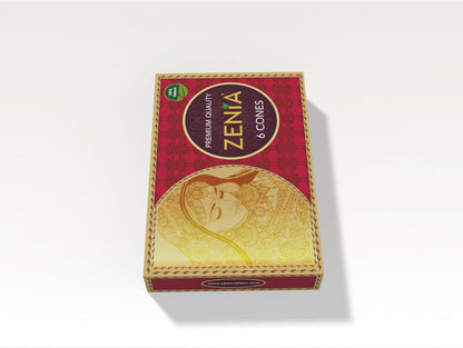 6 Pack 100% Natural Ready to Use Henna Paste Hair Color Hair Dye Cones Reddish B