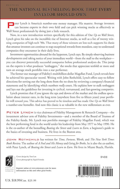 One up on Wall Street: How to Use What You Already Know to Make Money in the Mar