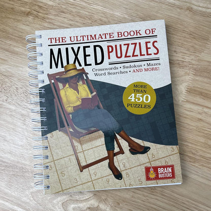 The Ultimate Book of Mixed Puzzles: More than 450 Puzzles for Adults Including W