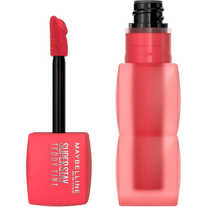 Super Stay Teddy Lip Tint, Long Lasting Matte Lipstick for up to 12HR Wear, July