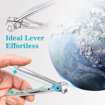 Nail Clippers for Men Thick Nails - Large Toe Nail Clippers for Thick Nails for