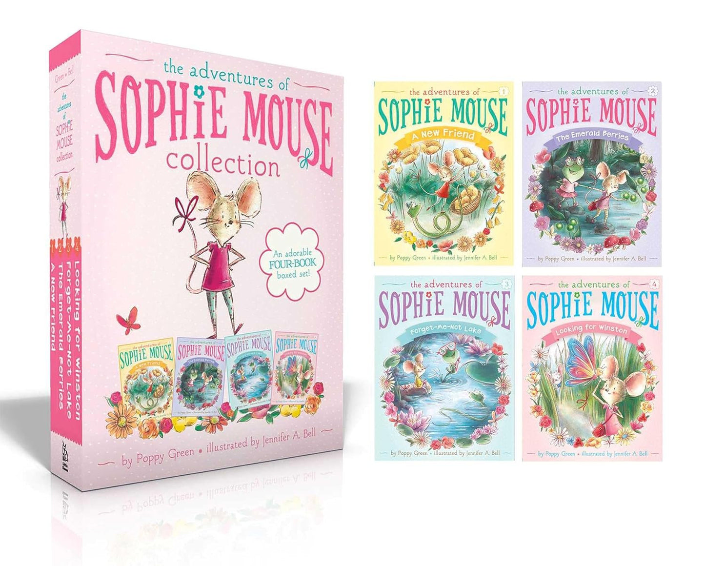 The Adventures of Sophie Mouse Collection (Boxed Set): a New Friend; the Emerald
