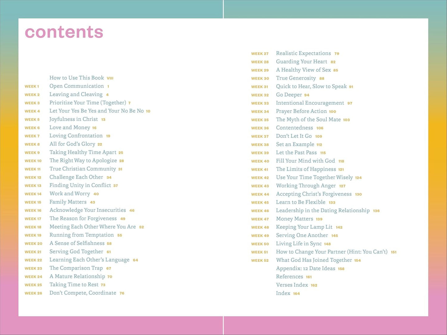 Together with Christ: a Dating Couples Devotional: 52 Devotions and Bible Studie