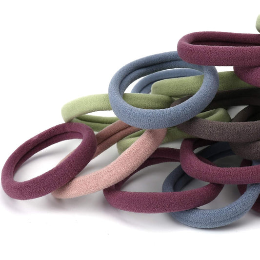 50PCS Large Hair Ties, Thick Cotton Seamless Hair Ties, Hair Elastic Ponytail Ho