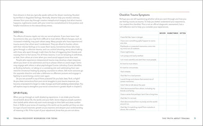 Trauma Recovery Workbook for Teens: Exercises to Process Emotions, Manage Sympto
