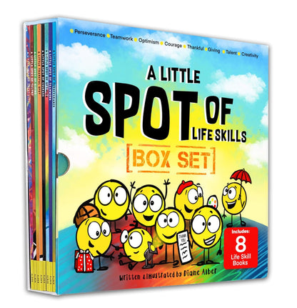 A Little SPOT of Life Skills 8 Book Box Set (Books 17-24: Courage, Perseverance,