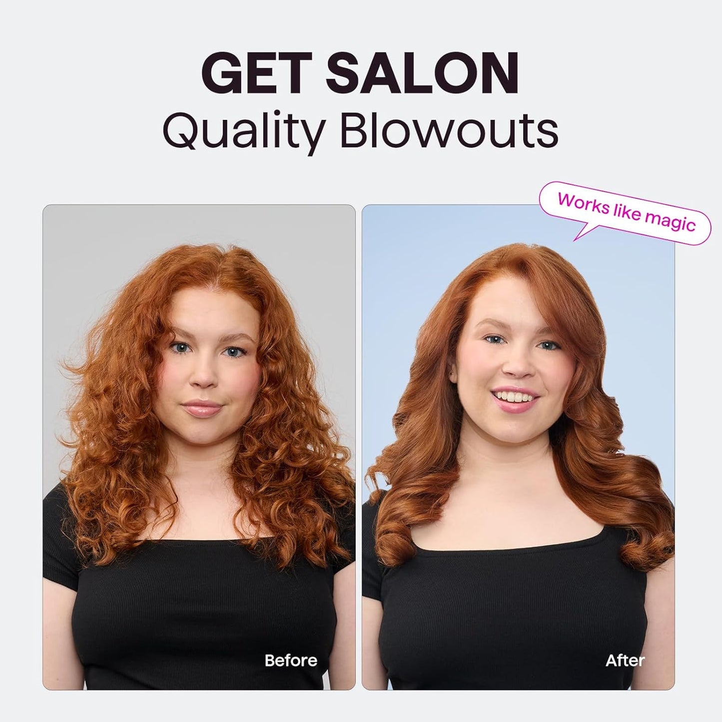 Thermal Brush, 1.5 Inch Blowout Express Ionic Heated round Brush Creates Blowout