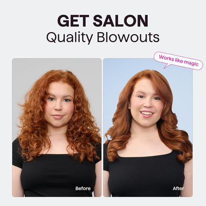 Thermal Brush, 1.5 Inch Blowout Express Ionic Heated round Brush Creates Blowout