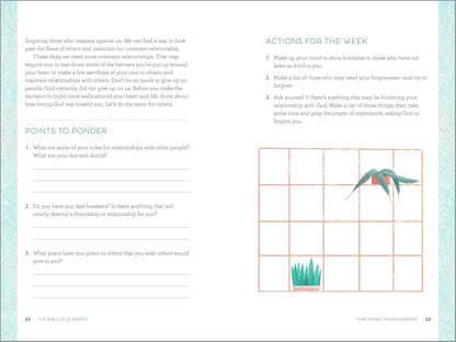The Bible in 52 Weeks: a Yearlong Bible Study for Women
