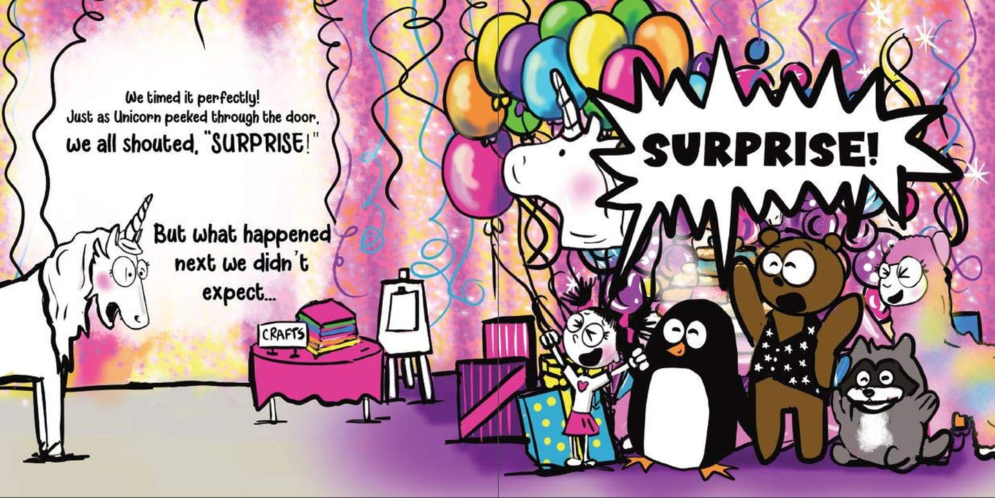 Never Let a Unicorn Crash a Party! (Funny Unicorn Picture Book Series for Ages 4