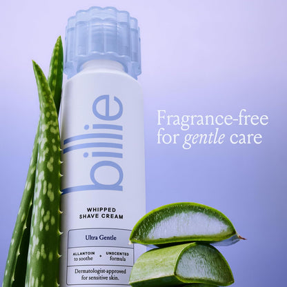 Whipped Shave Cream - Ultra Gentle Protection - Fragrance-Free & Dermatologist-A